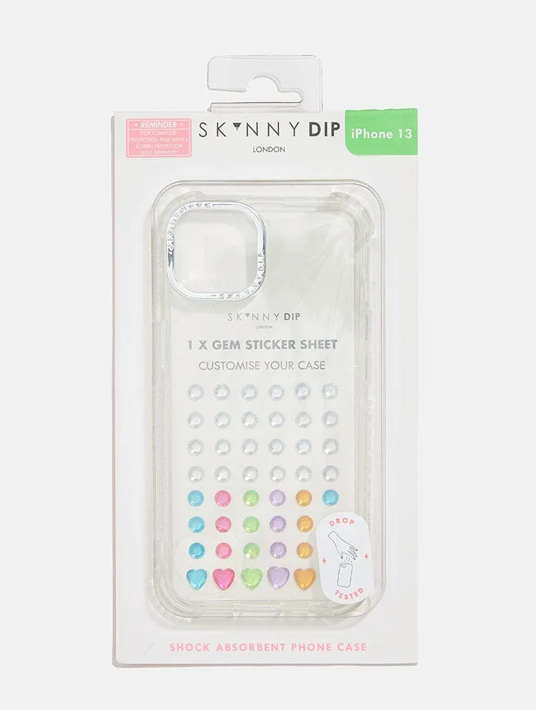 Customisable Gem Sticker Shock iPhone Case