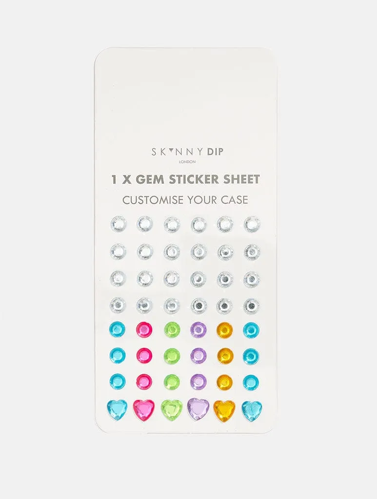 Customisable Gem Sticker Shock iPhone Case