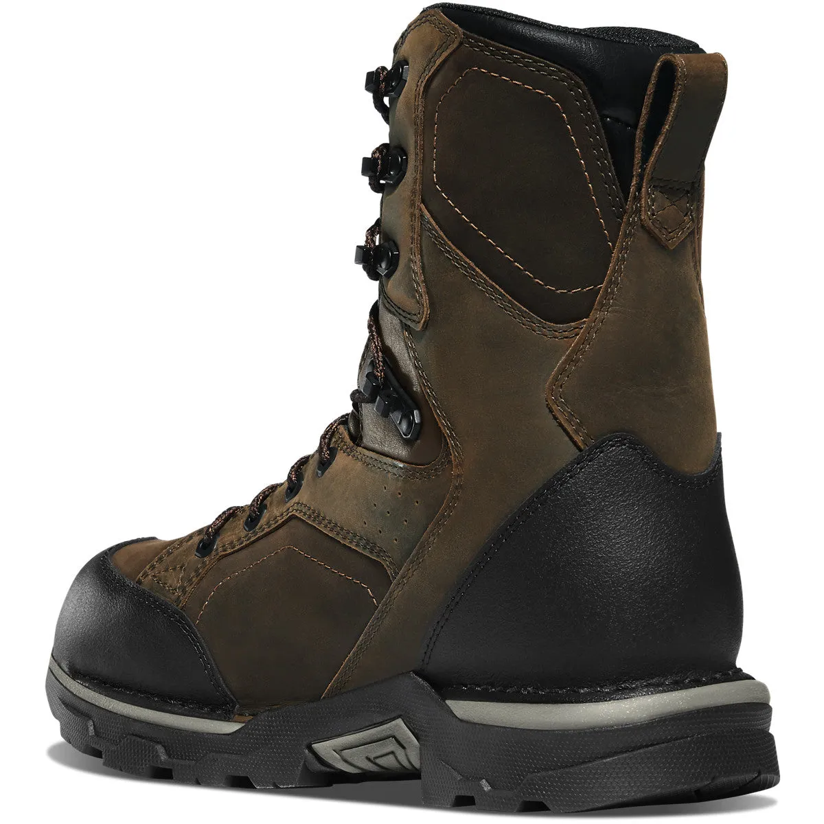 Danner Men's Crucial 8" Composite Toe WP Work Boot - Brown - 15863