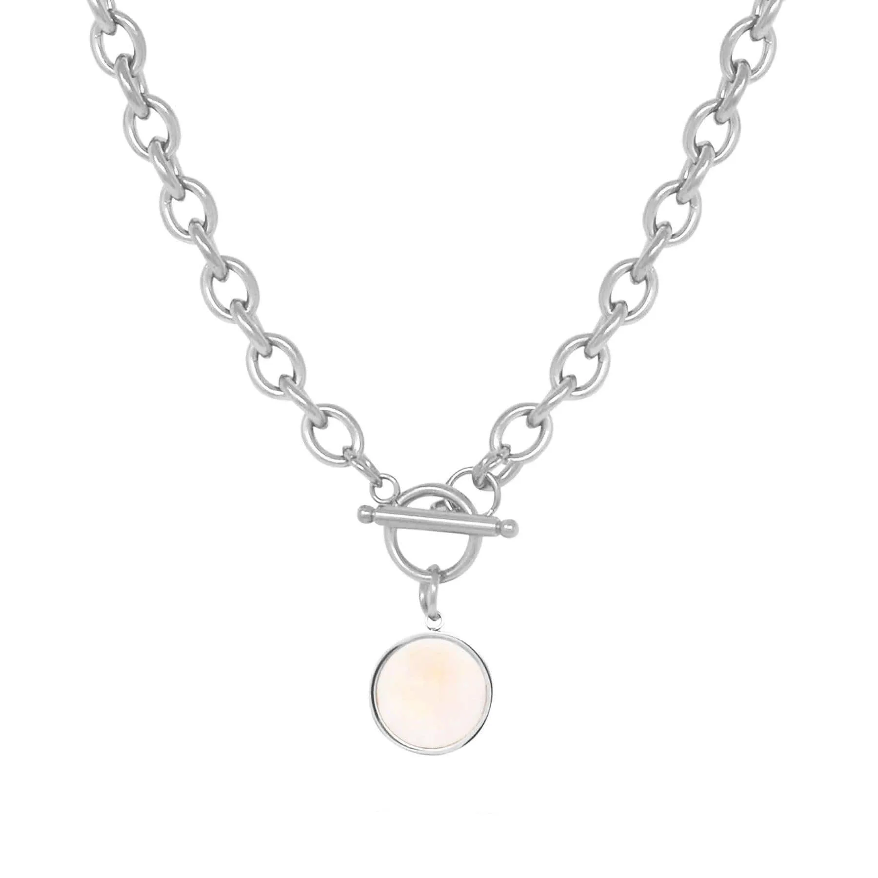 Darcy Pearl Tbar Necklace