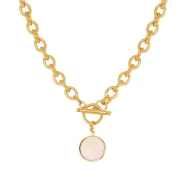 Darcy Pearl Tbar Necklace