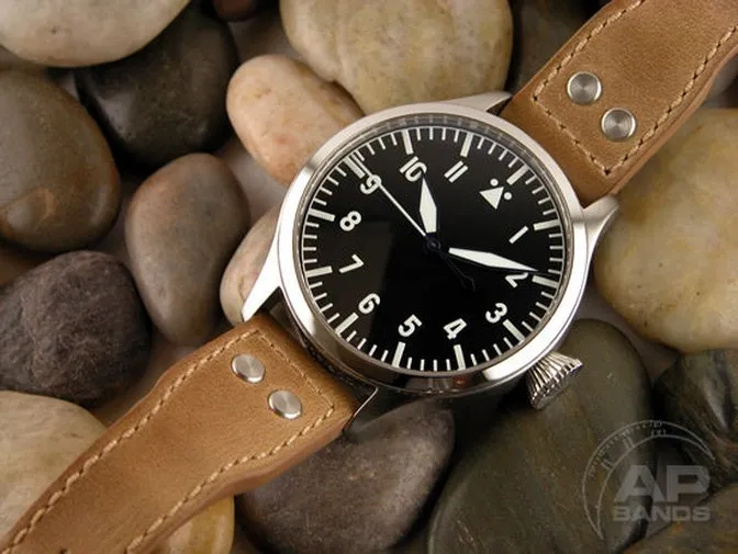 Decantare Naturale Limited Edition Strap For IWC Big Pilot Deployant Buckle