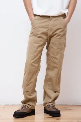 Double Knee Utility Work Pants Khaki