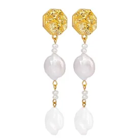 Evelyn Pearl Drop Earring