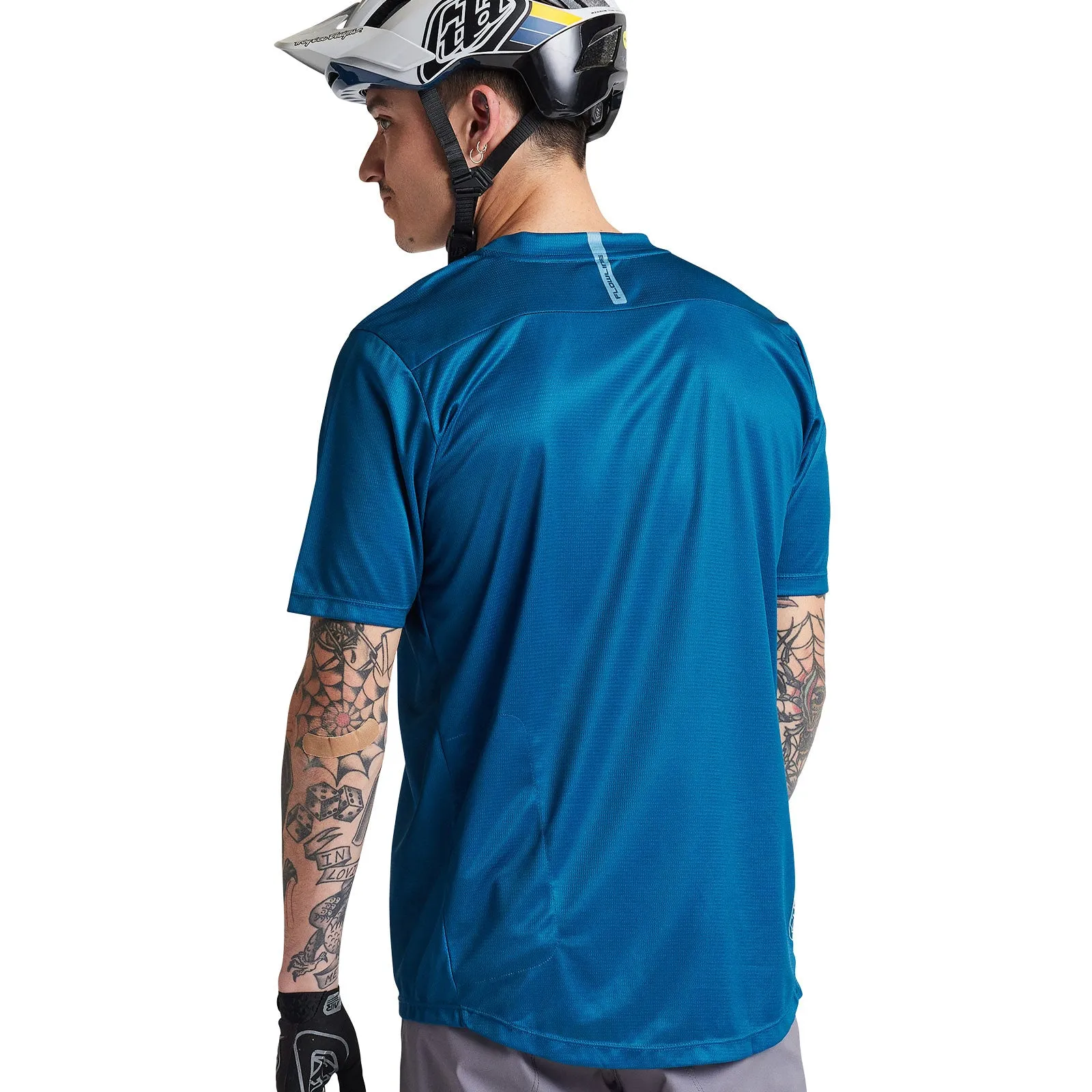 Flowline SS Jersey Solid Slate Blue