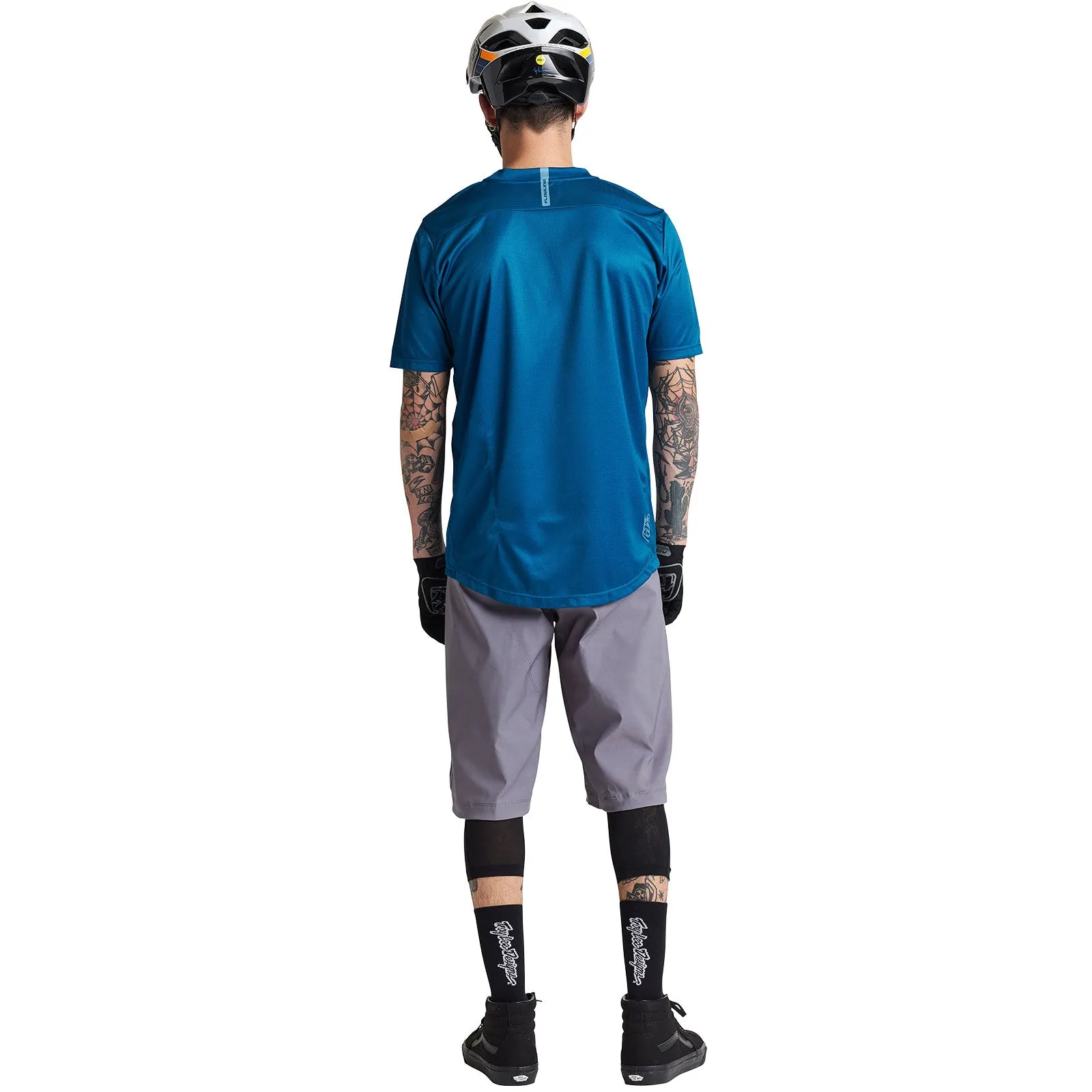 Flowline SS Jersey Solid Slate Blue