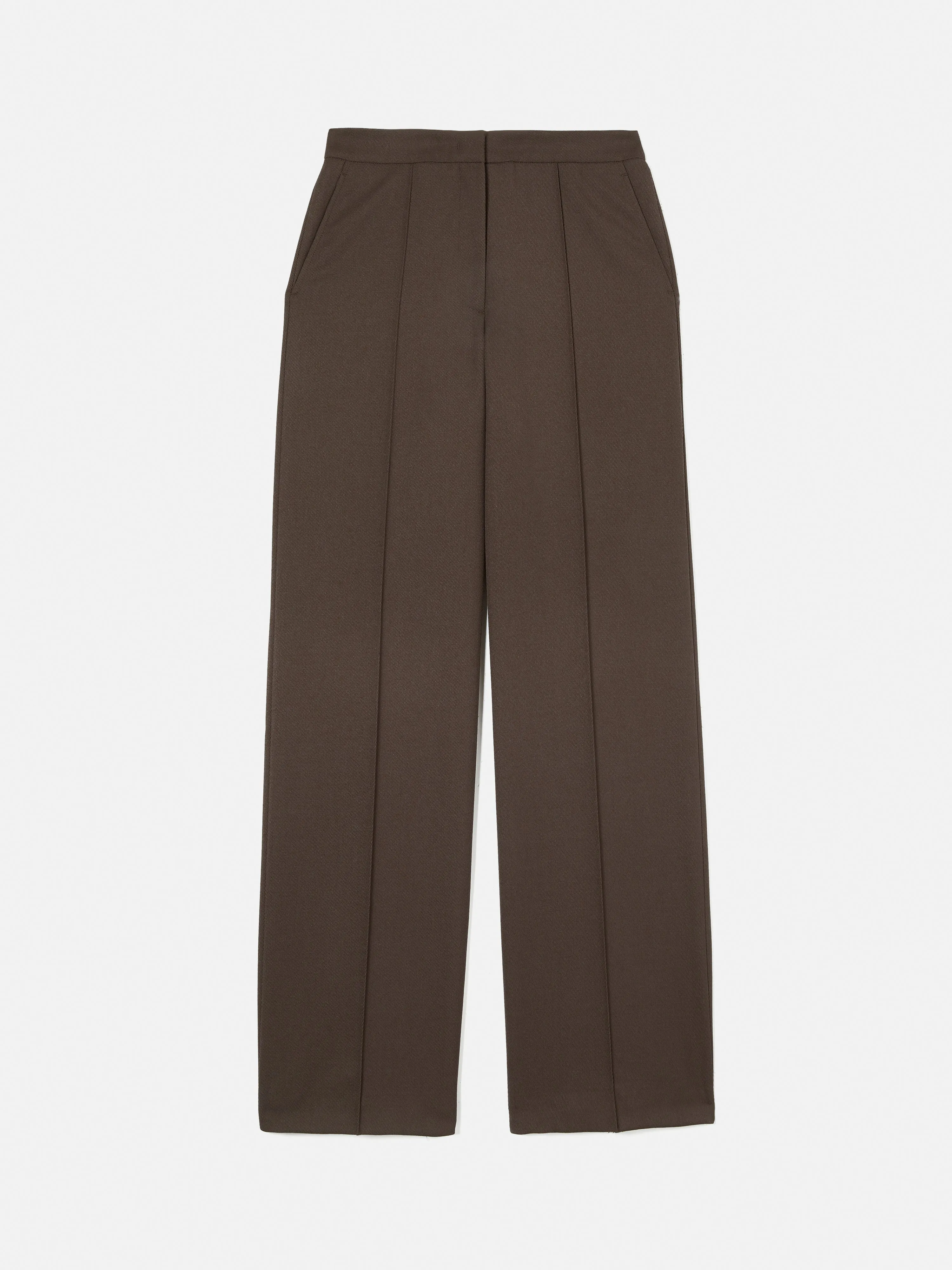 Hale Twill Trouser | Brown