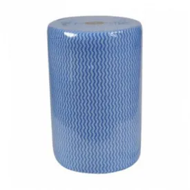 HEAVY DUTY PERFORATED ROLL 85 WIPES- BLUE