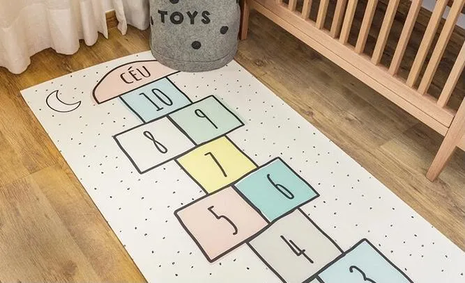 HYGGE Colourful Hopscotch Rug