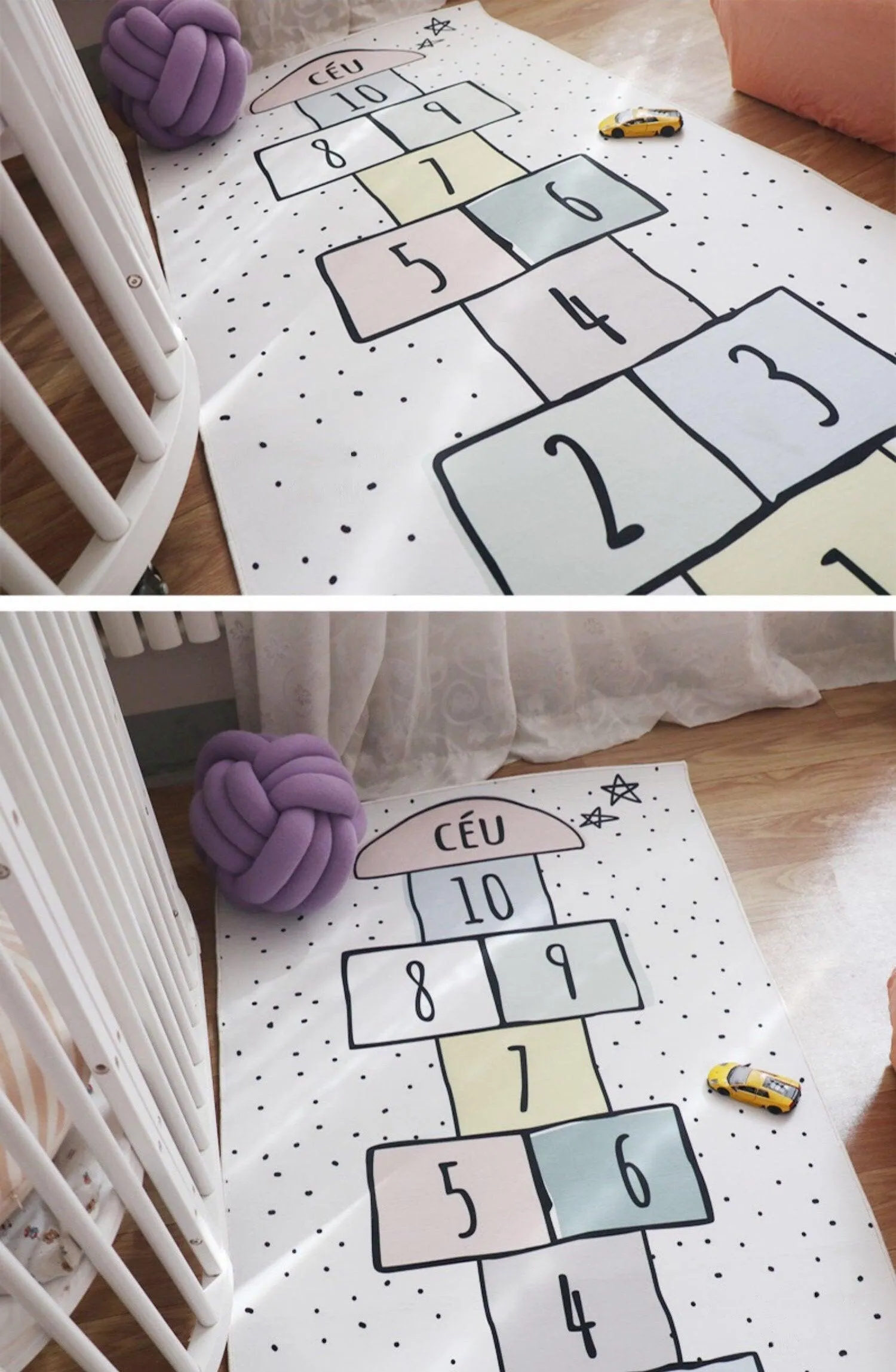 HYGGE Colourful Hopscotch Rug