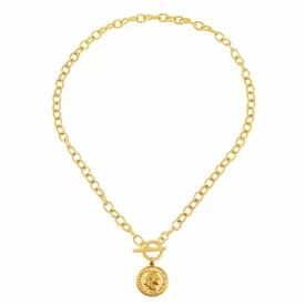 Imogen Coin Tbar Necklace