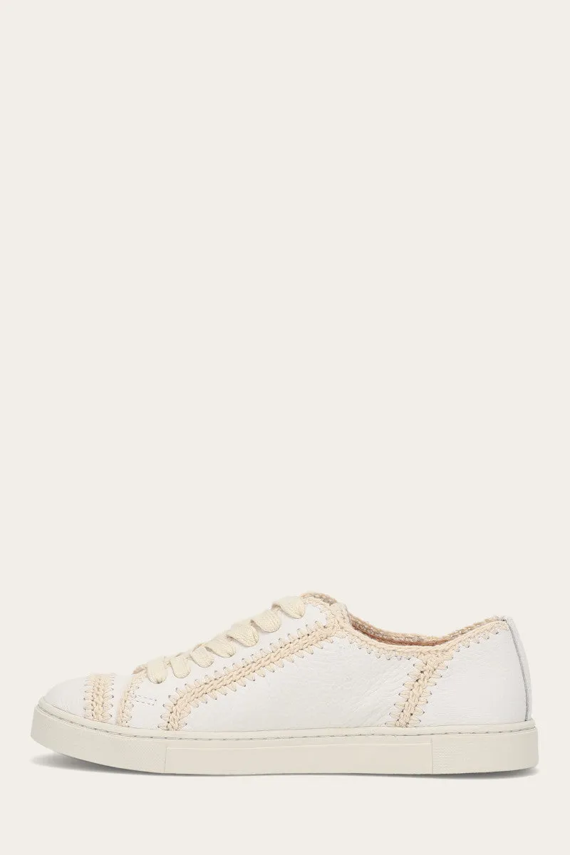 Ivy Crochet Low Lace Sneaker