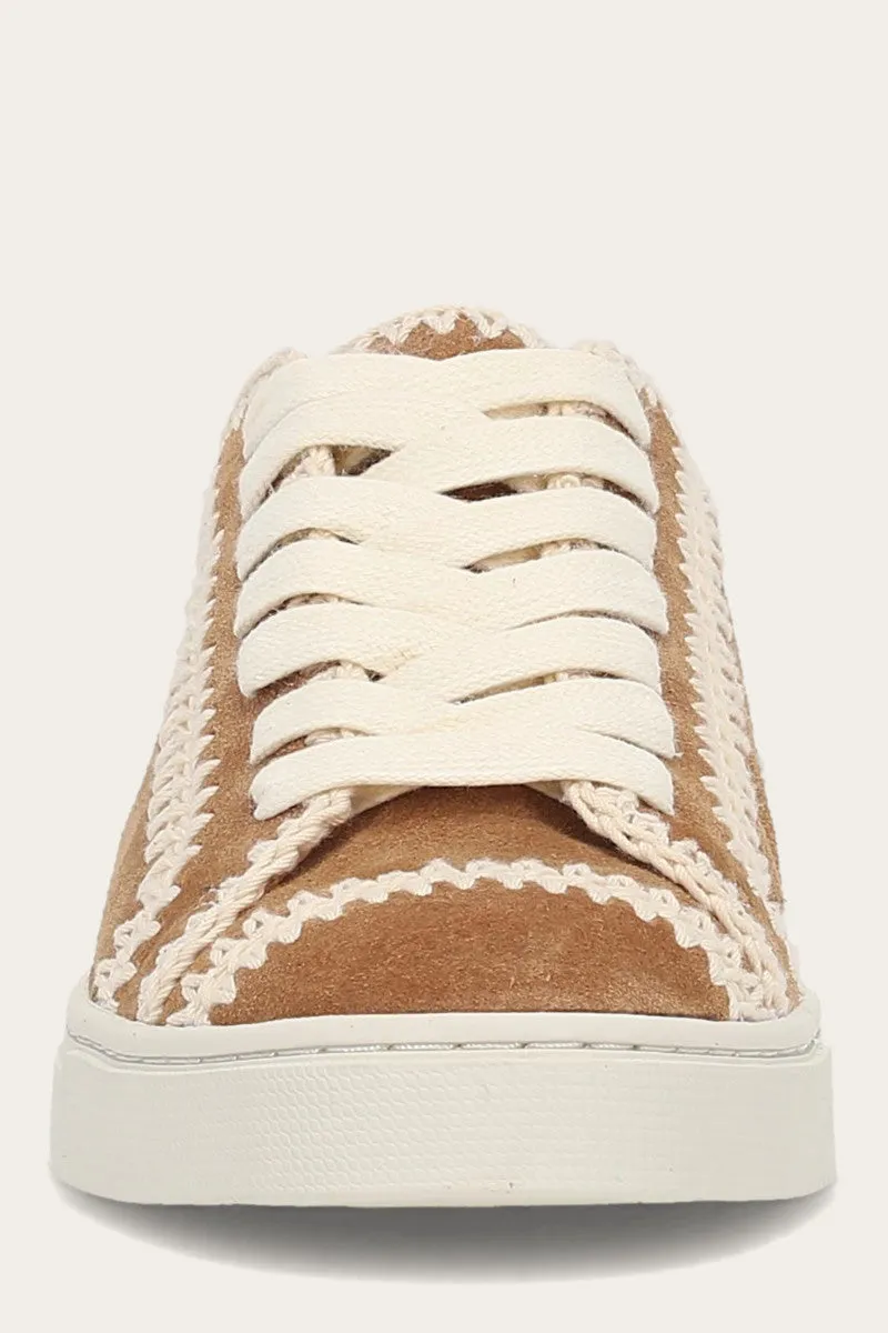 Ivy Crochet Low Lace Sneaker