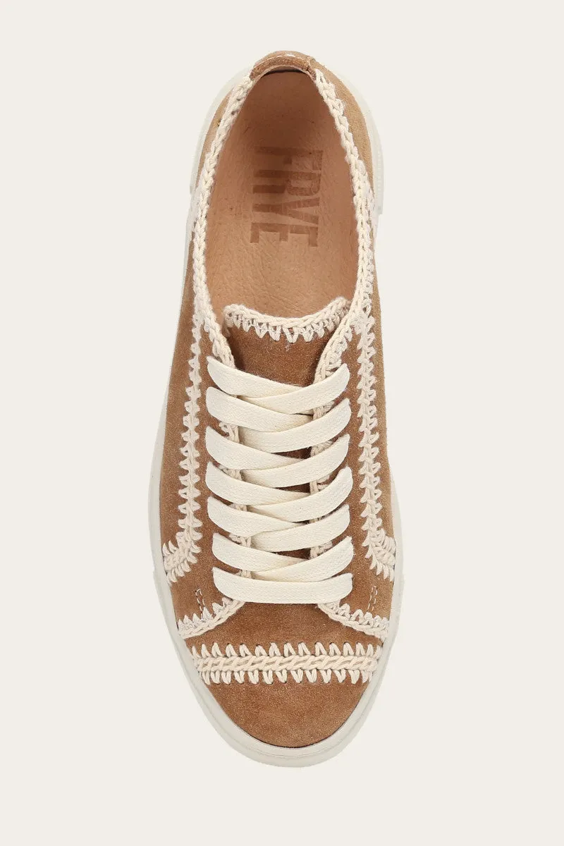 Ivy Crochet Low Lace Sneaker