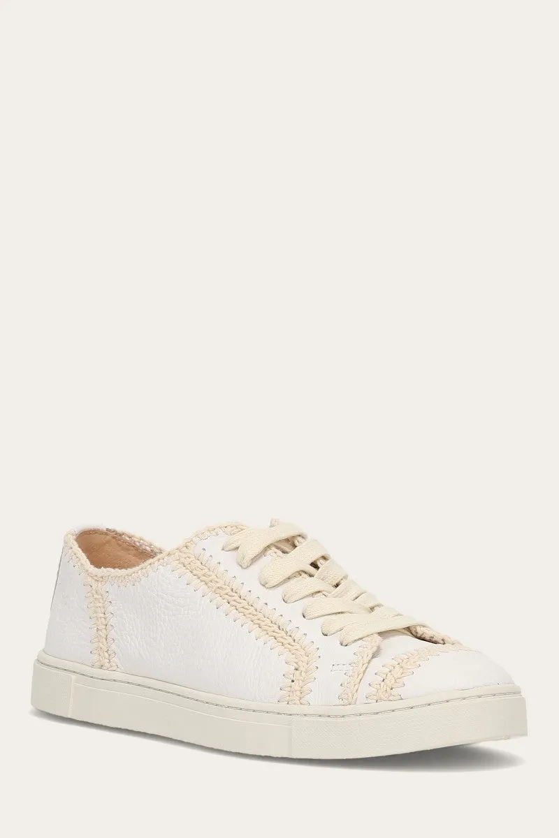 Ivy Crochet Low Lace Sneaker