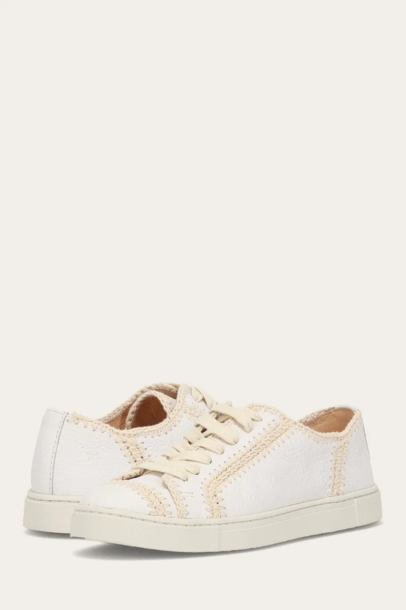 Ivy Crochet Low Lace Sneaker