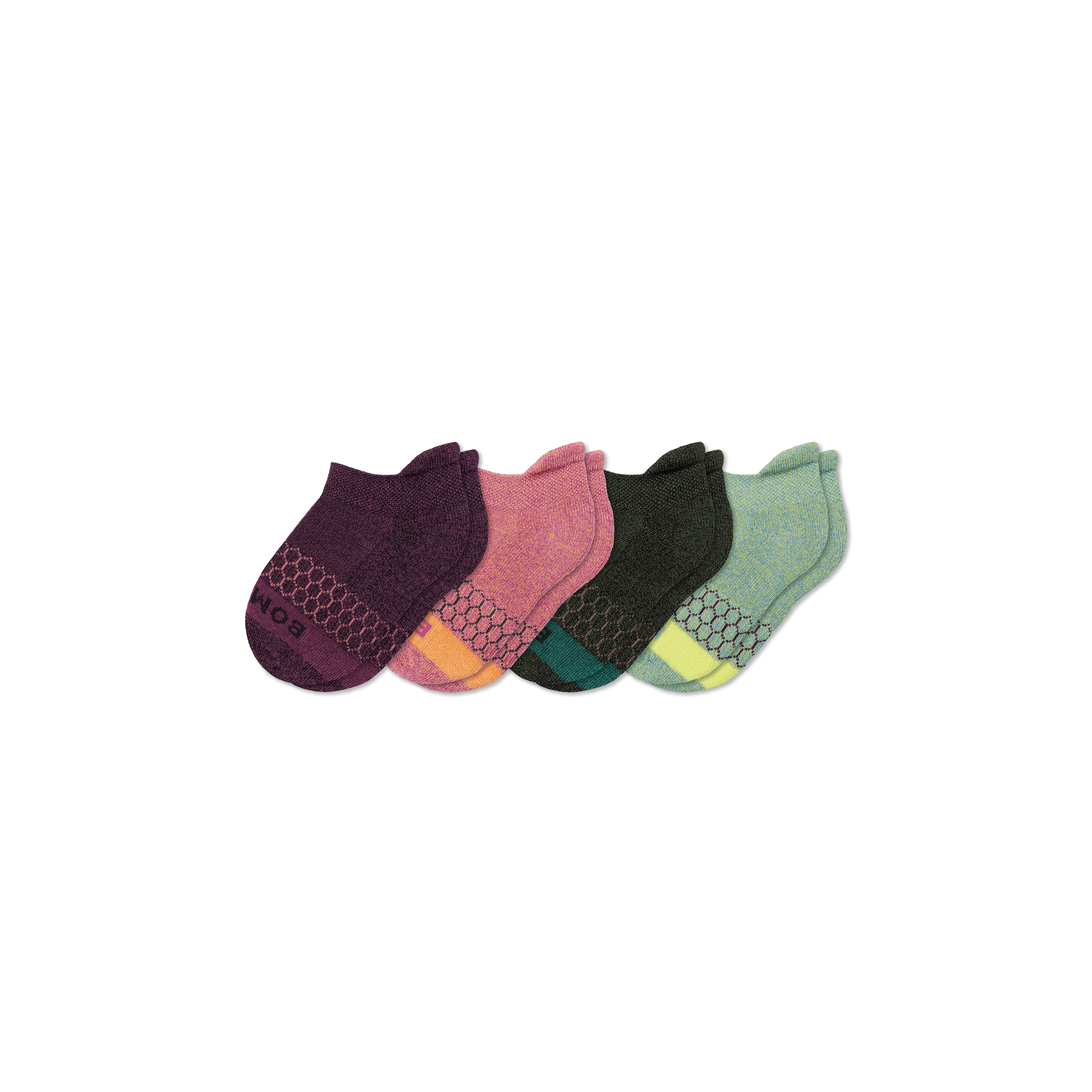 Junior Marl Ankle Sock 4-Pack