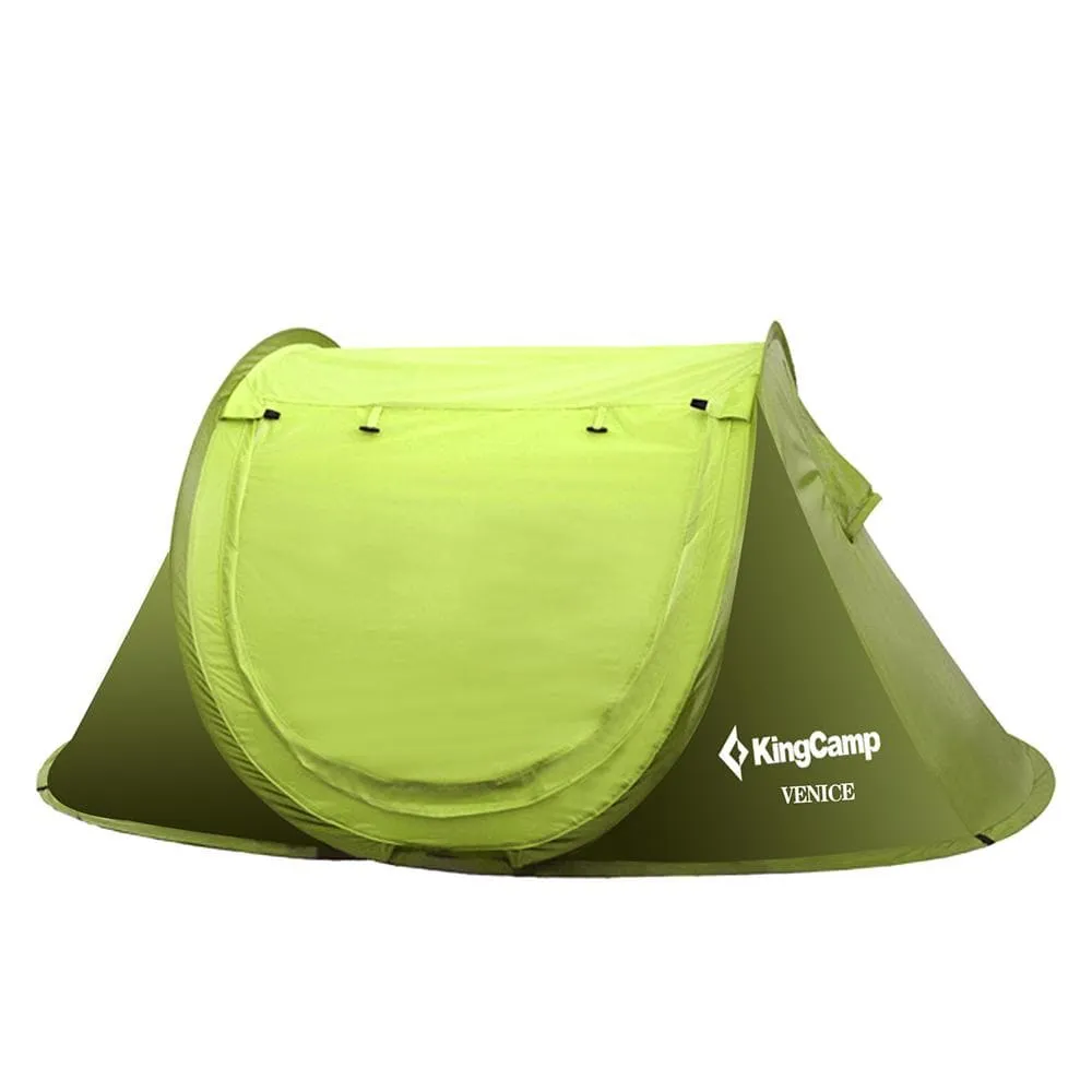 KingCamp Venice Pop-Up Lightweight Camping Tent (Green)