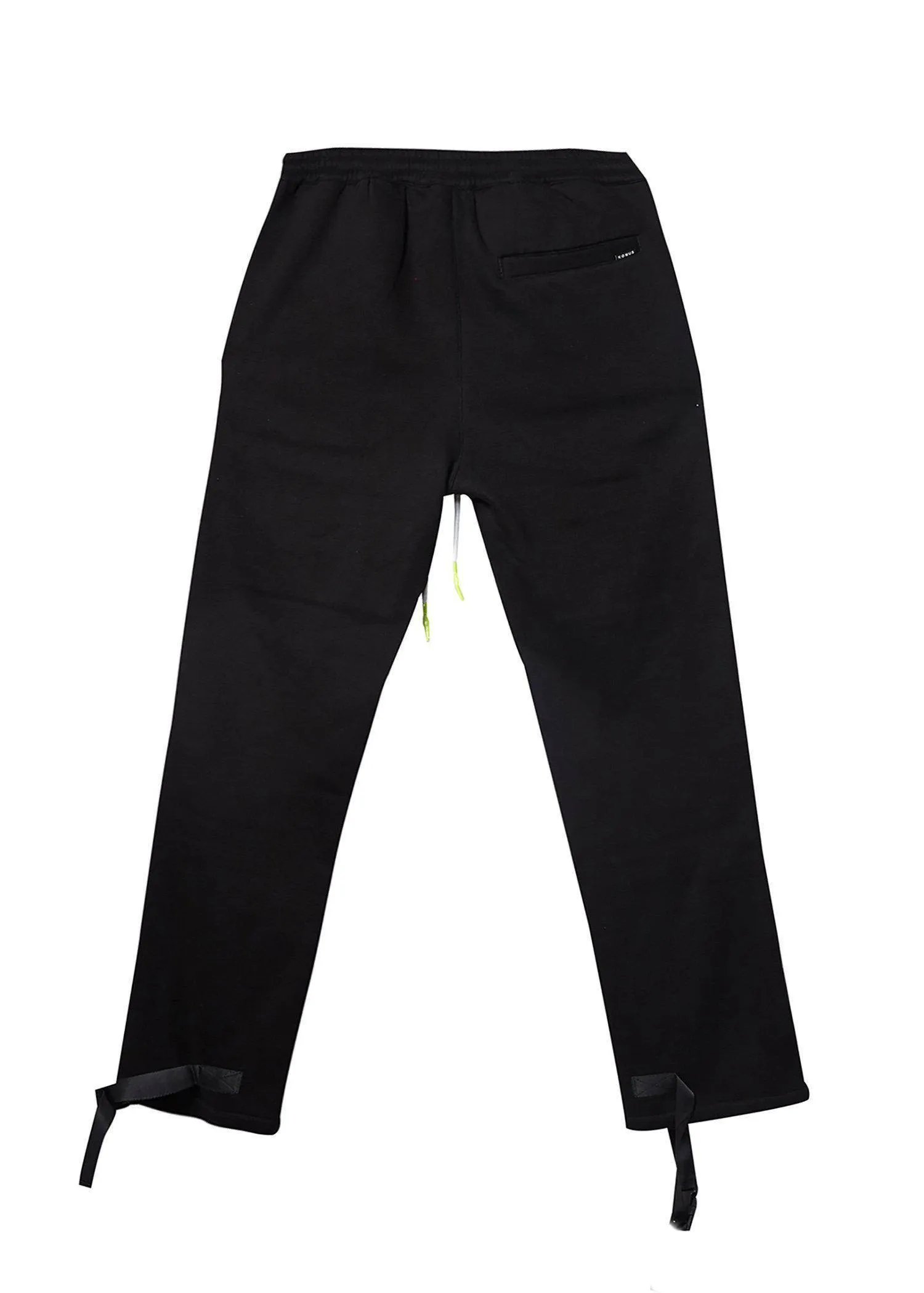 Konus Men's Bellow Pocket Sweatpants in Black