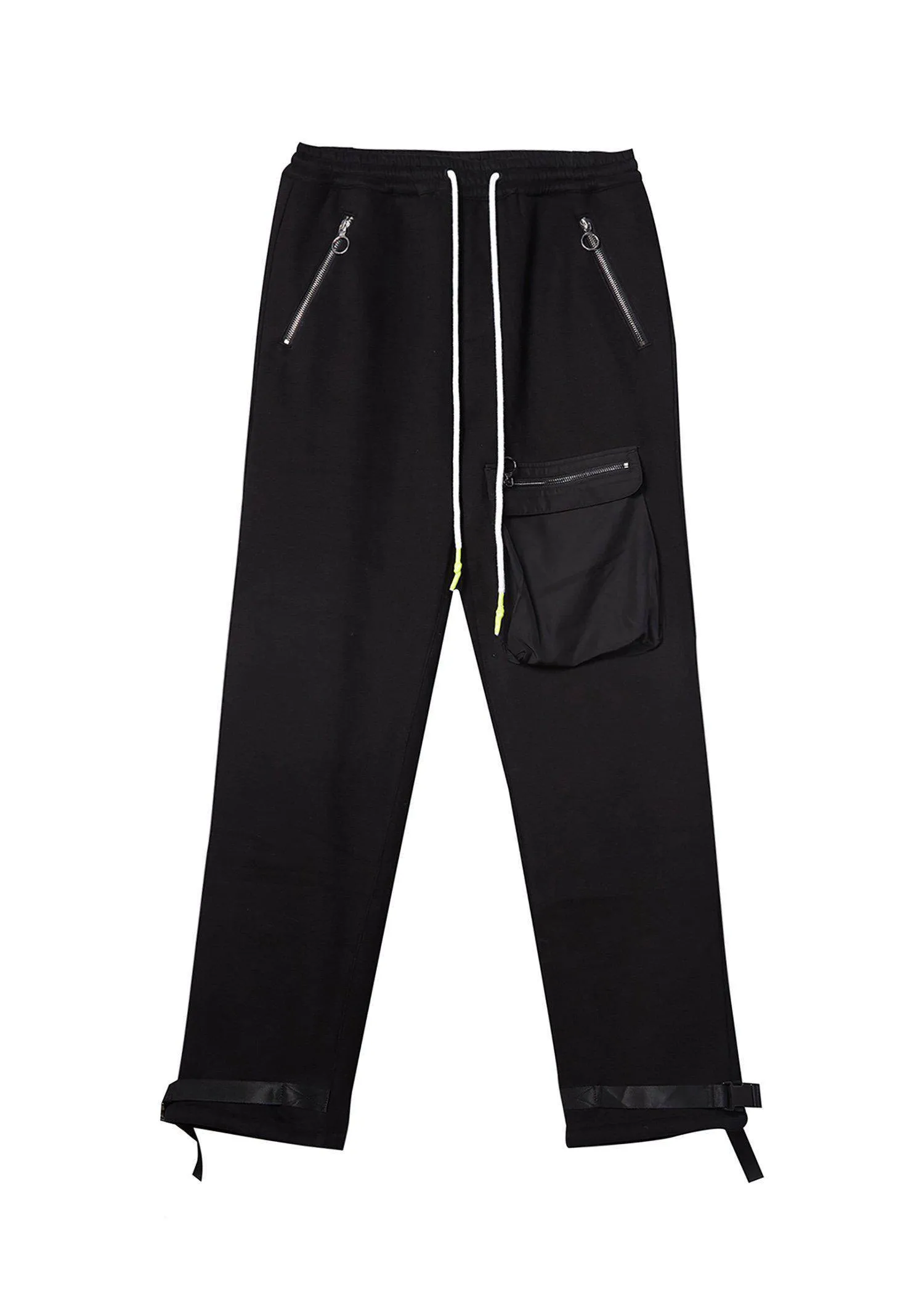 Konus Men's Bellow Pocket Sweatpants in Black