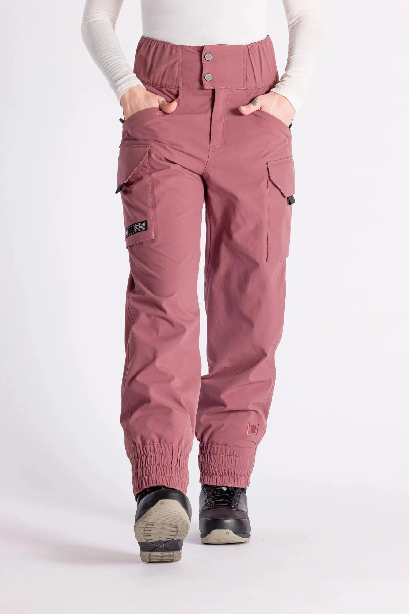 L1 Rika Womens Pants Burnt Rose