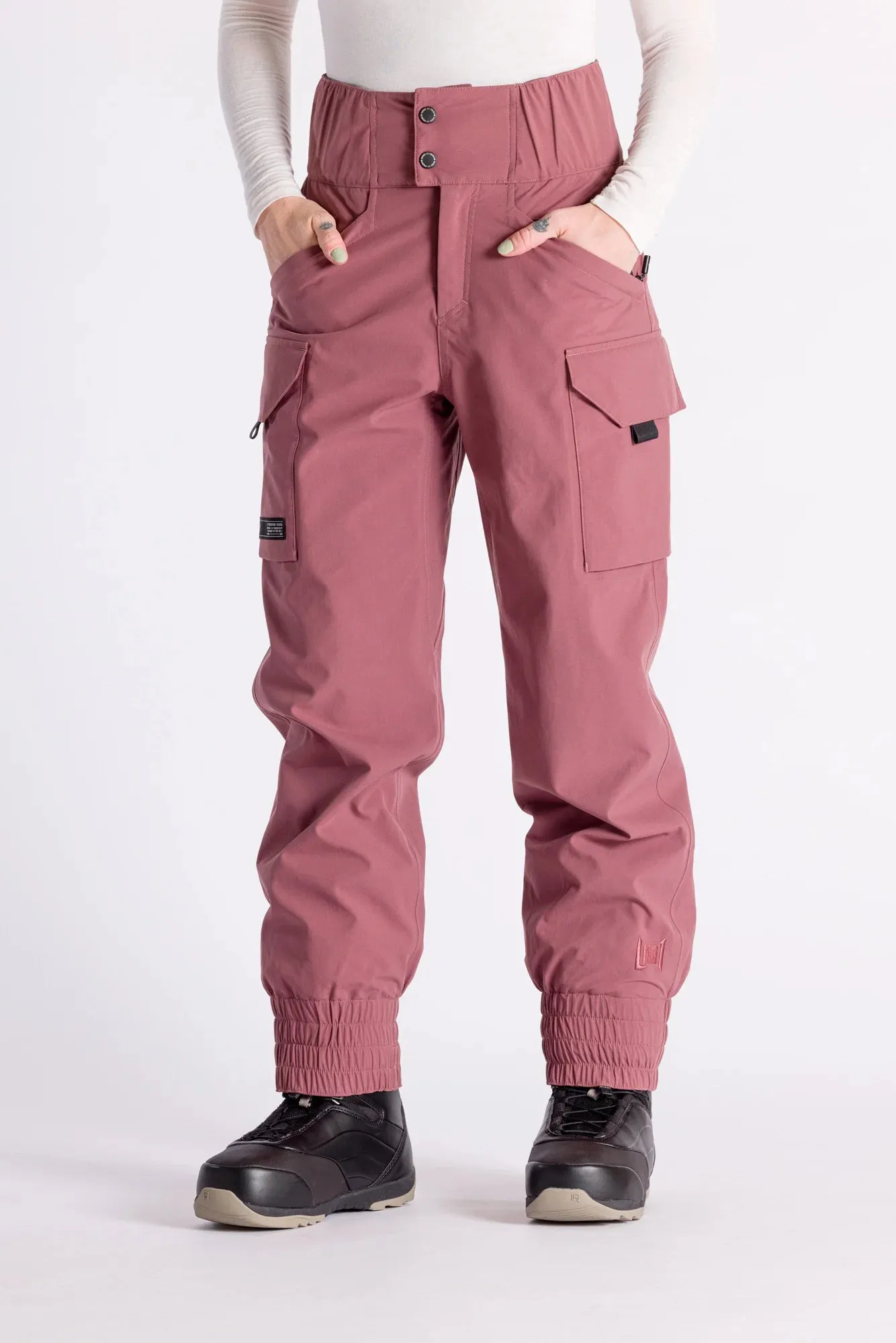 L1 Rika Womens Pants Burnt Rose