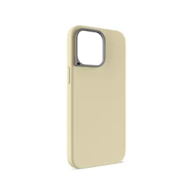 MagSafe® Compatible Ivory Silicone Phone Case - Minimalist