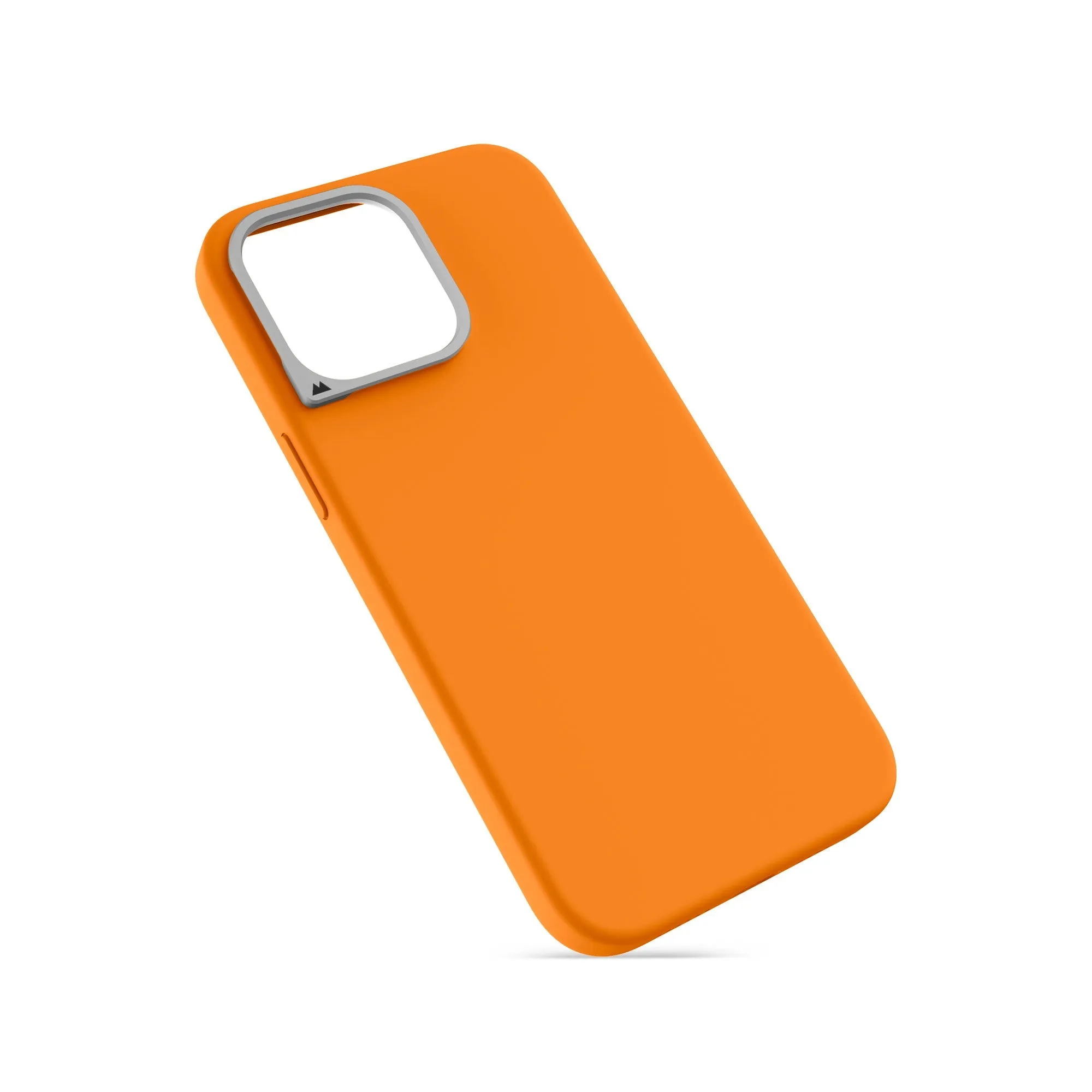 MagSafe® Compatible Tangerine Silicone Phone Case - Minimalist