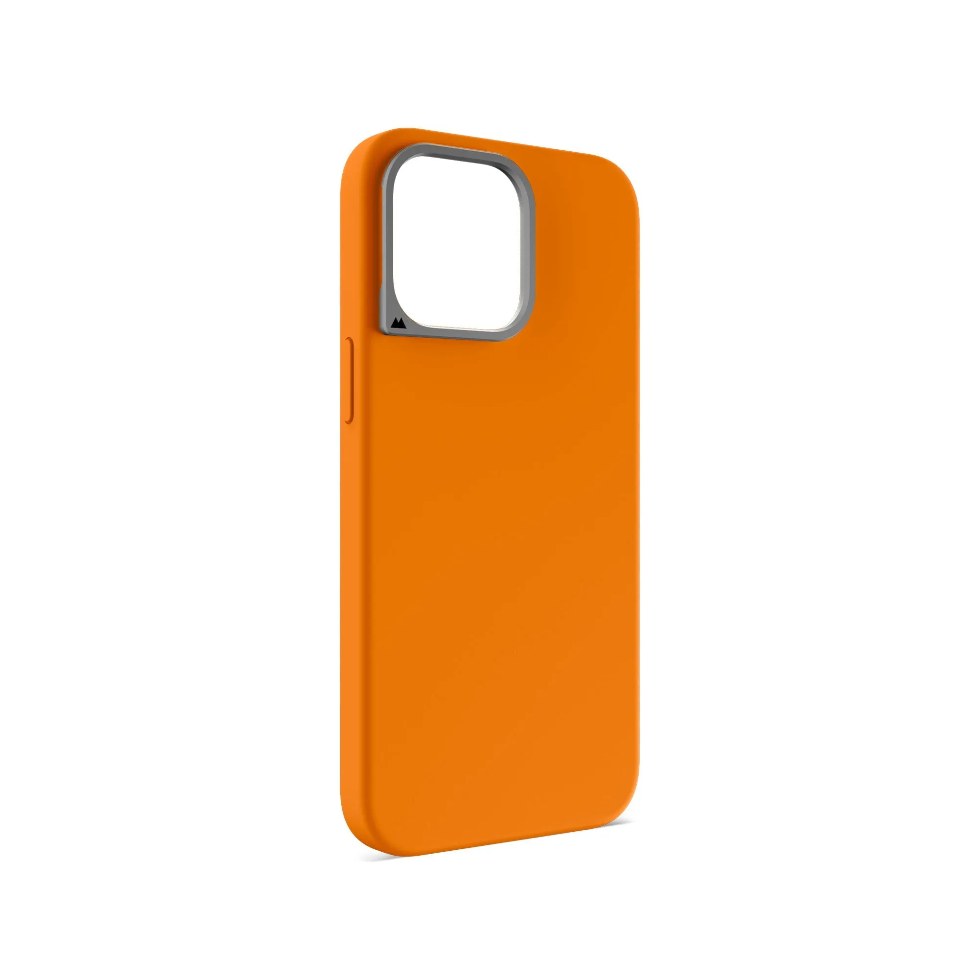 MagSafe® Compatible Tangerine Silicone Phone Case - Minimalist