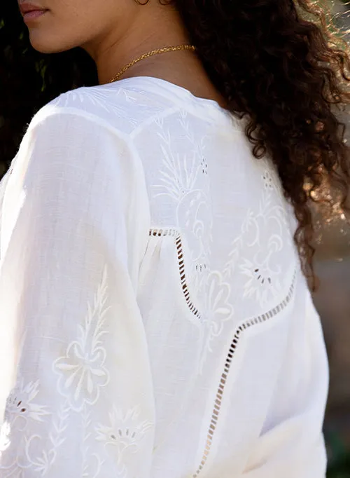 Marie Lousie de Monterey Broderie shirt