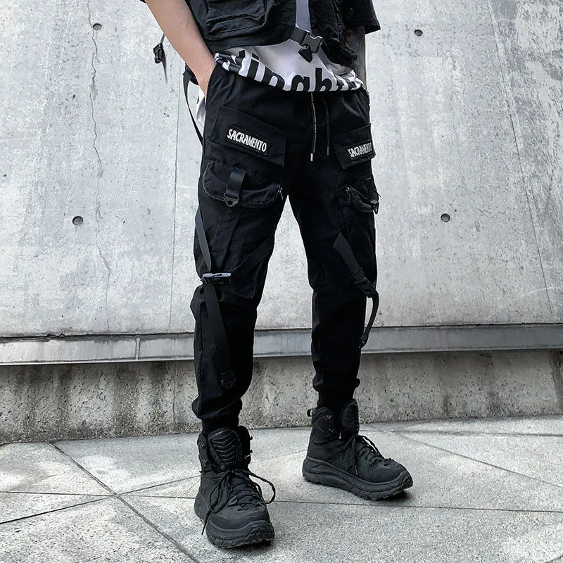 Men's Jogger Pants Techwear Hip Hop Harem Pants