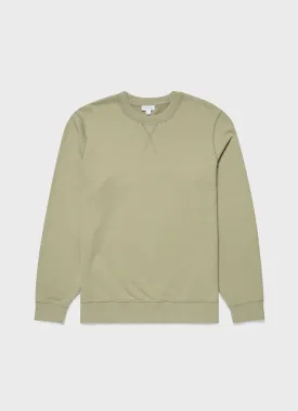 Men's Loopback Sweatshirt in Pale Khaki