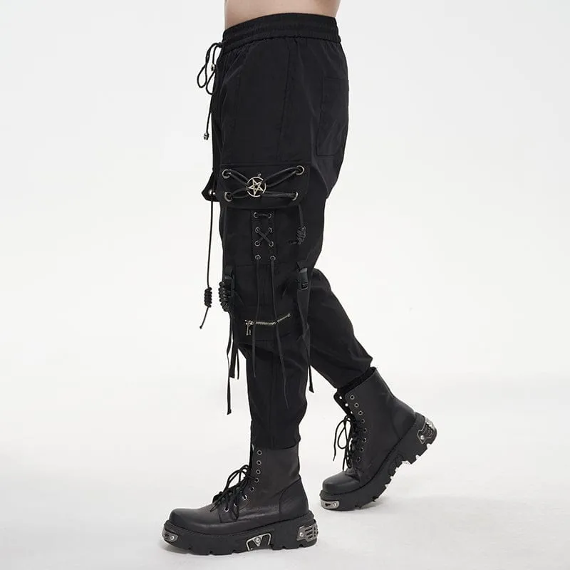 Men's Punk Cargo Pants