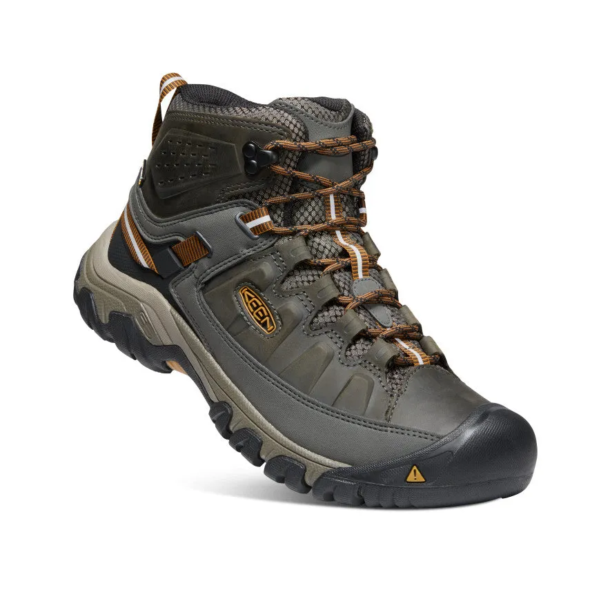 Men's Targhee III Waterproof Mid  |  Black Olive/Golden Brown