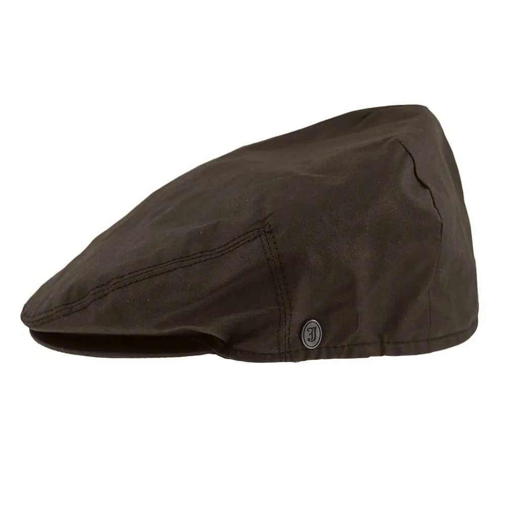 Oilcloth Flat Cap Brown Wholesale Pack