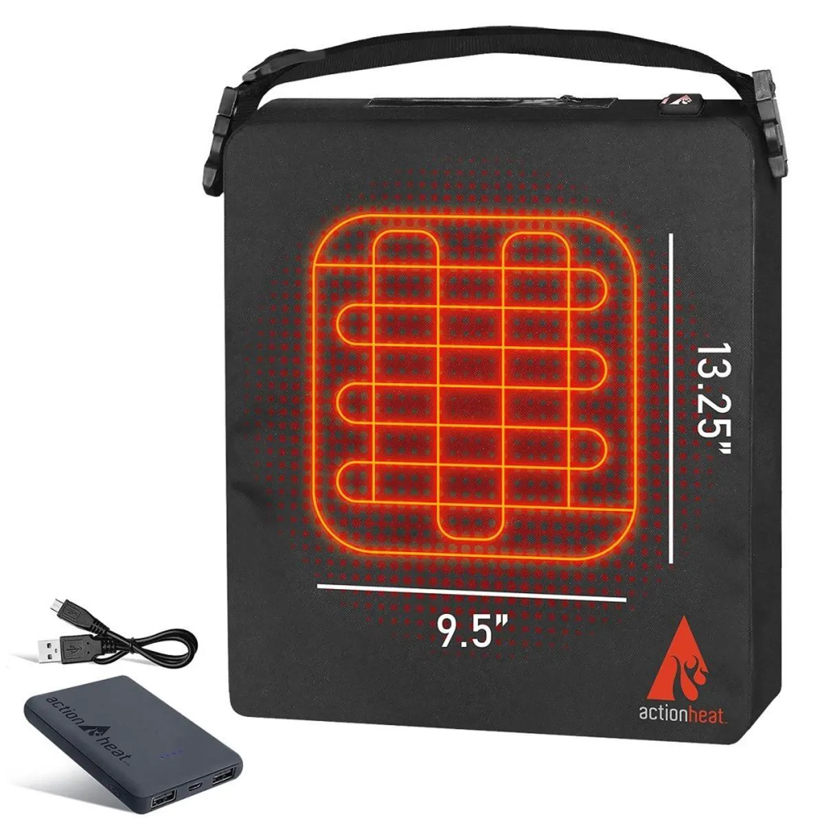 Open Box ActionHeat 5V Battery Heated Seat Cushion