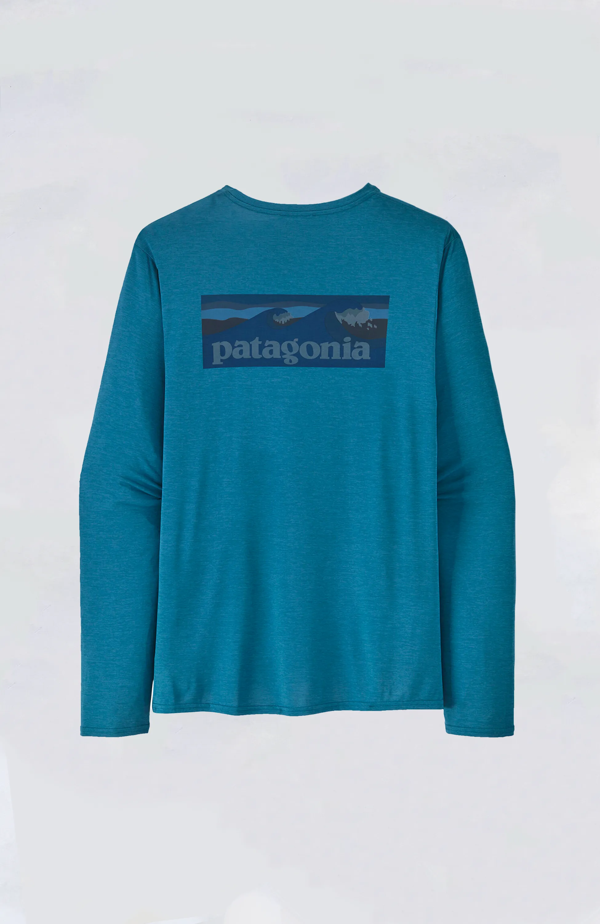 Patagonia - M's L/S Cap Cool Daily Graphic Shirt - Waters