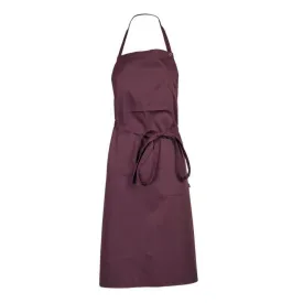 Plum Kitchen Apron with Bib - ROBUR