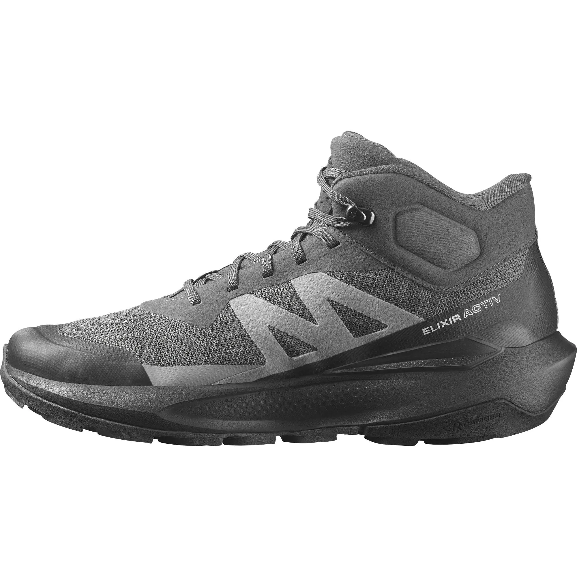 Salomon Elixir Activ Mid GORE-TEX Mens Walking Shoes - Grey