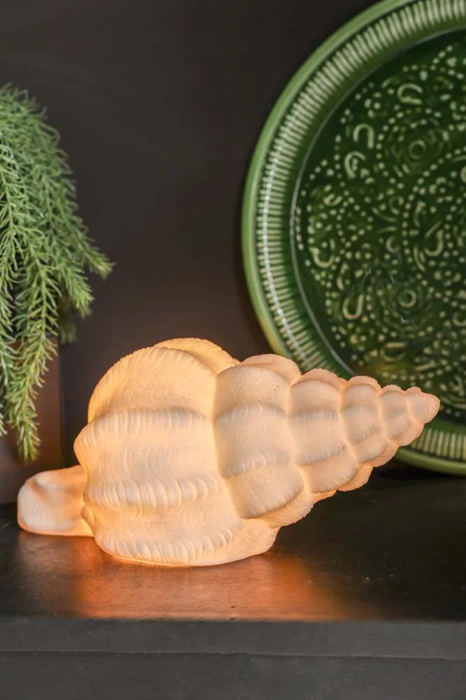 Sandstone Shell Table Lamp