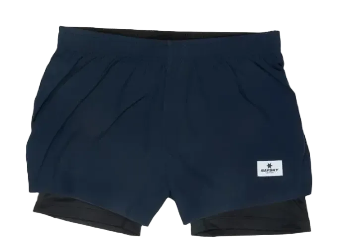 Saysky | 2-in-1 Run Short | Dames | Blue