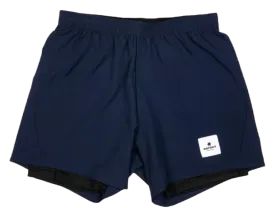 Saysky | 2-in-1 Run Short | Heren | Maritime Blue