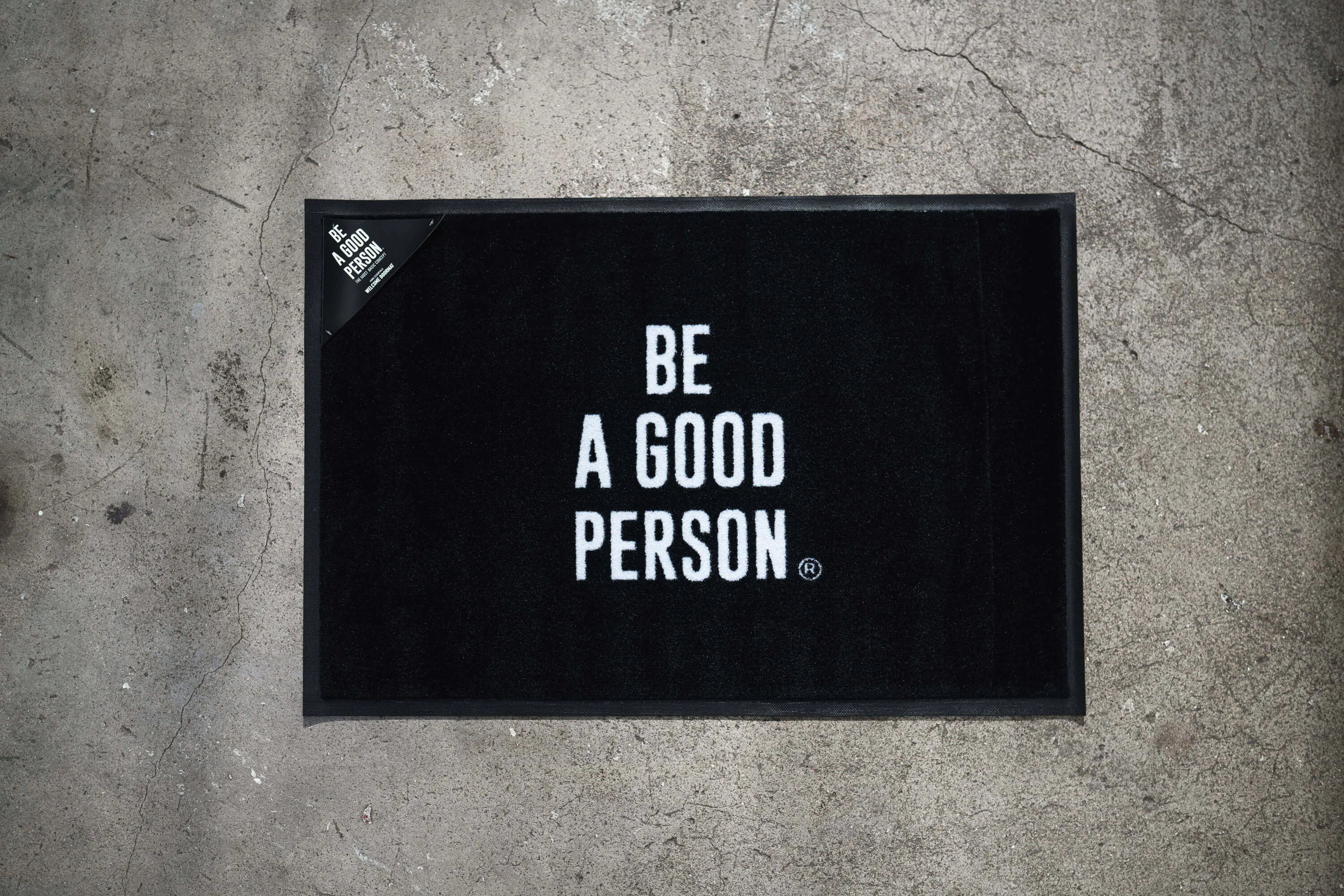 Signature Indoor Doormat - Black