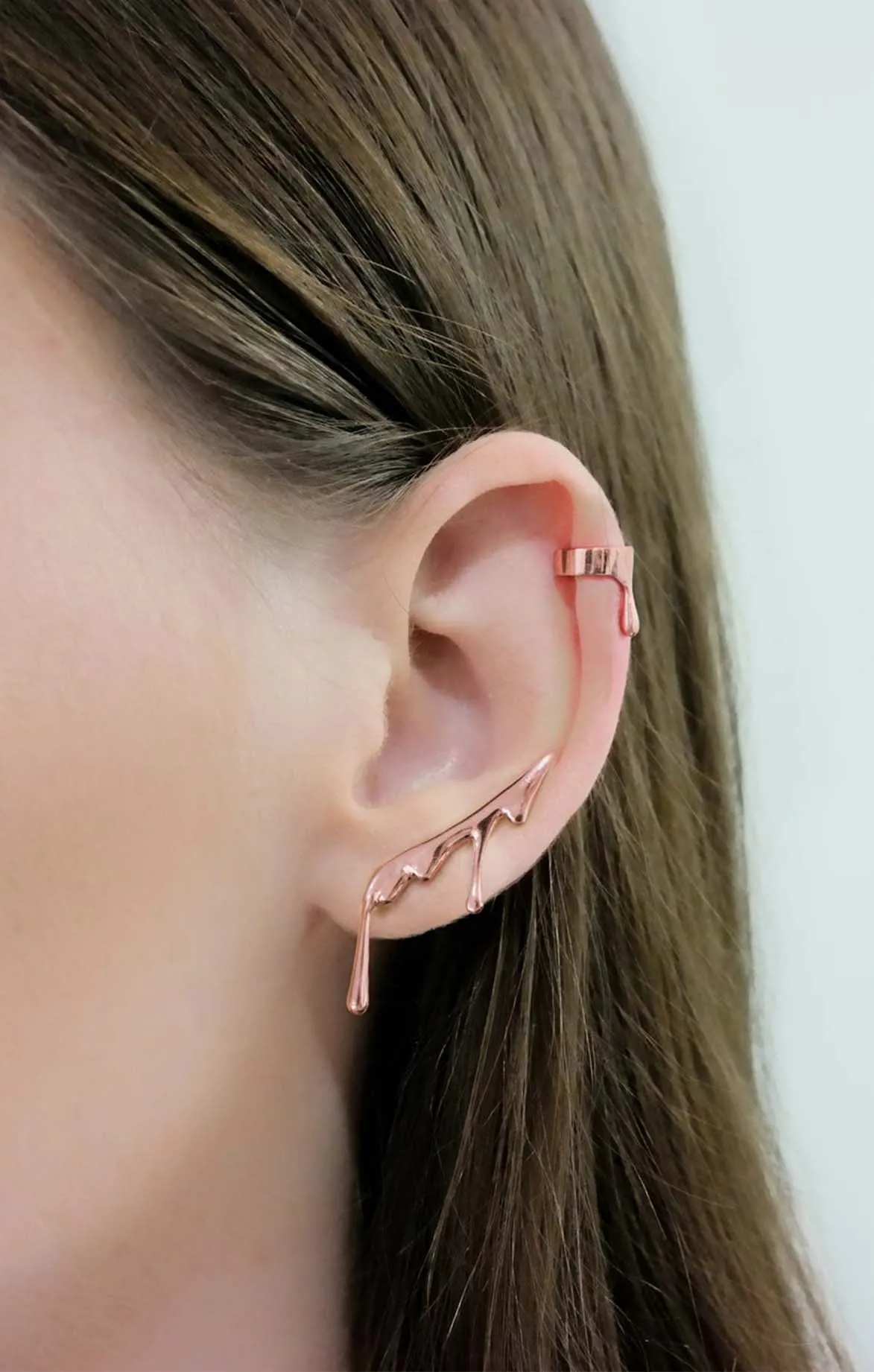 Single Drop Ear Cuff