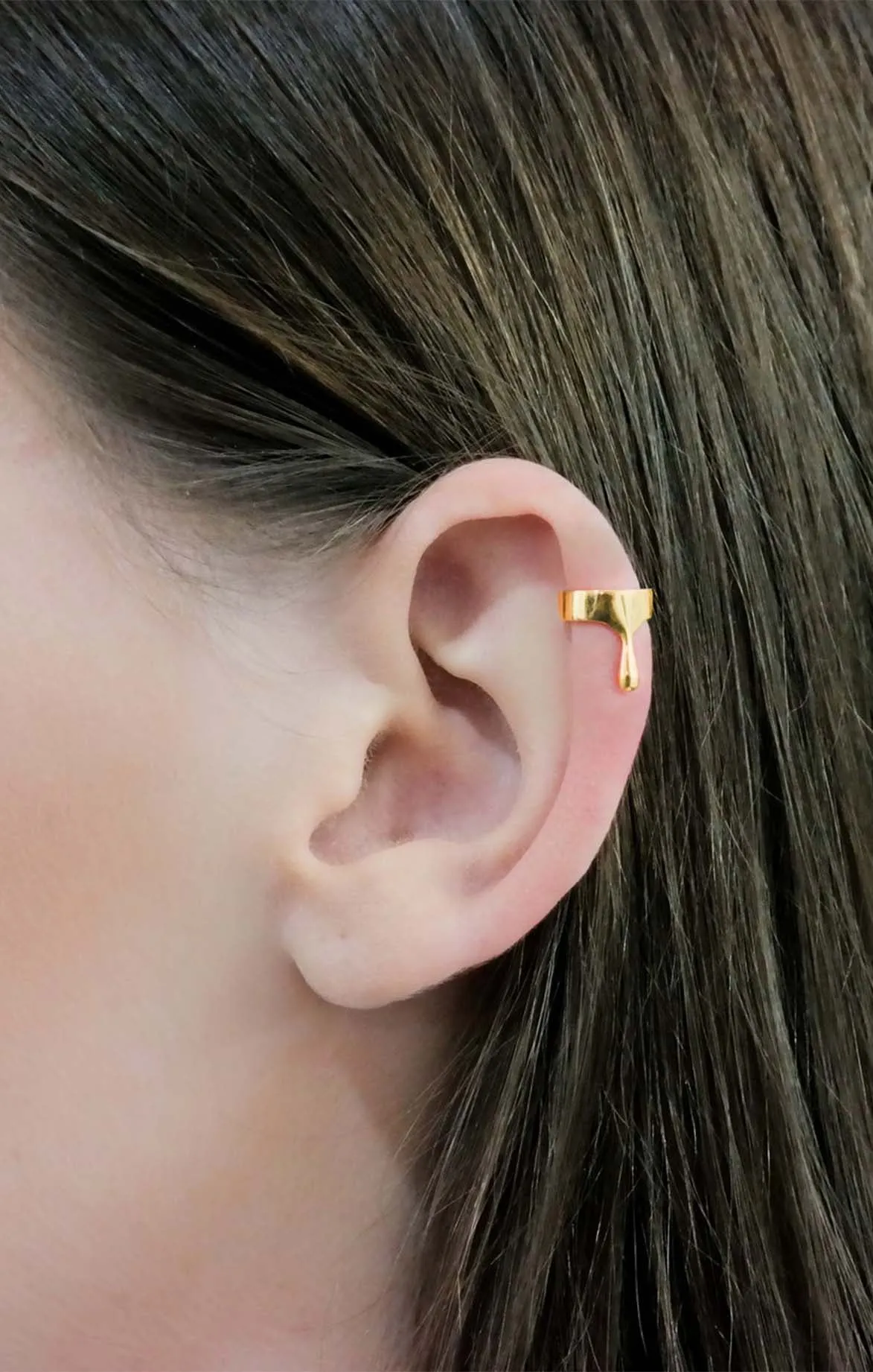 Single Drop Ear Cuff