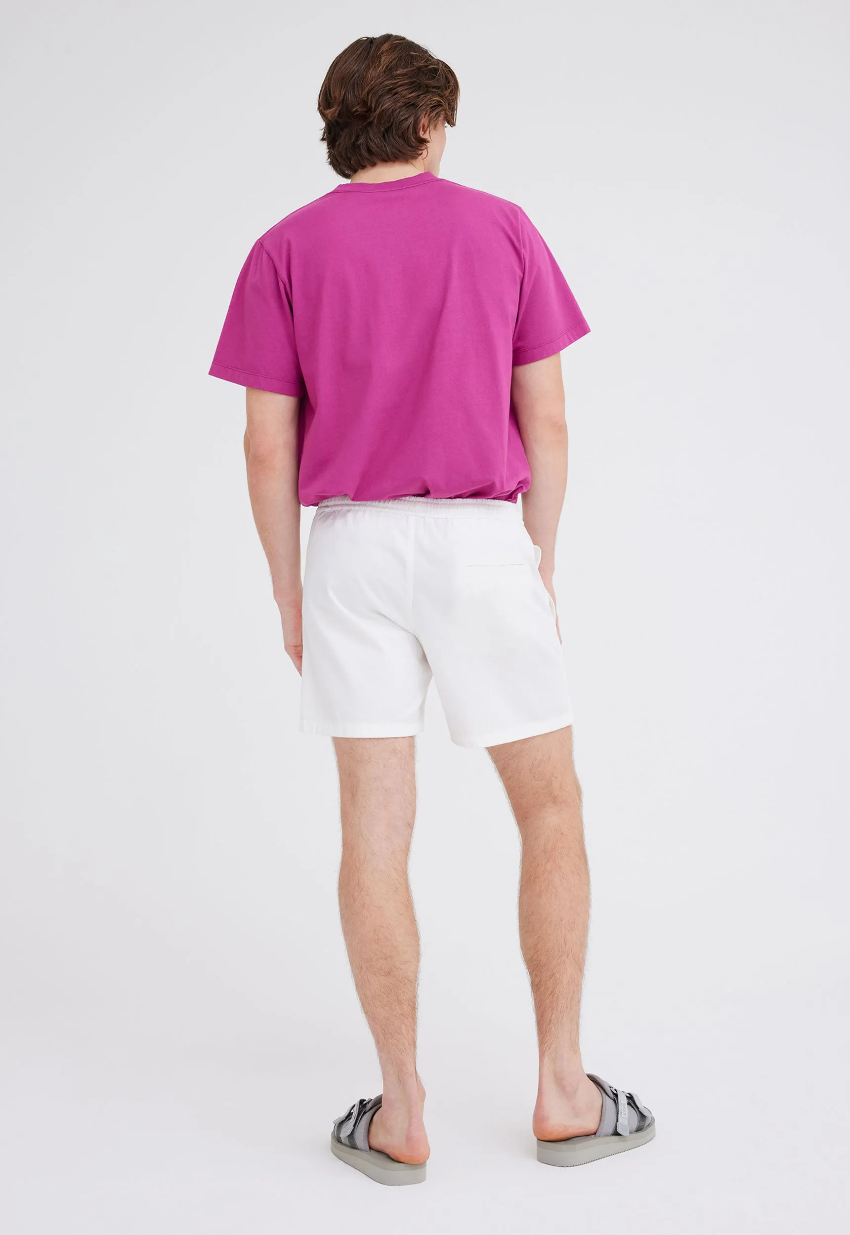 Slater Cotton Short - White