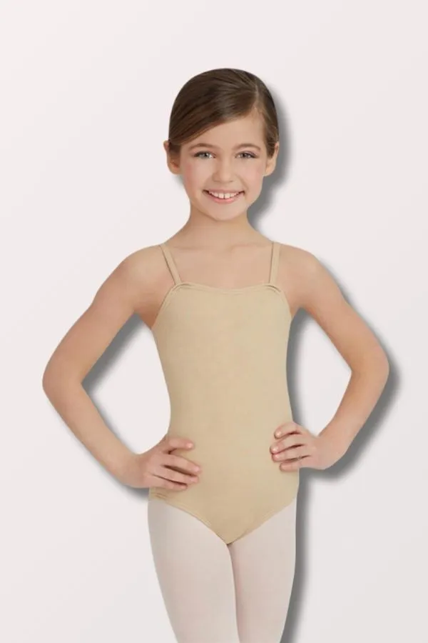 Team Basics Girls Camisole Leotard - Nude