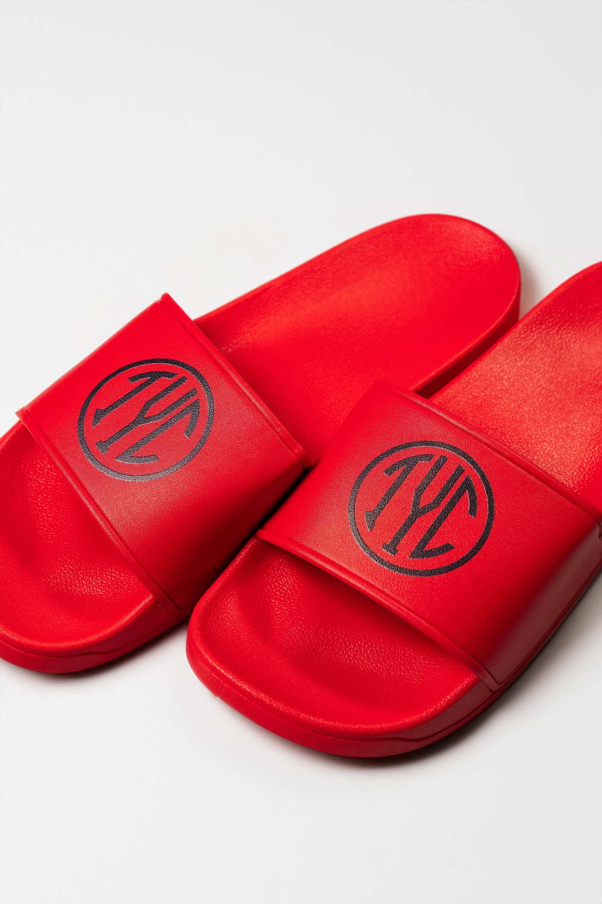 TYC Slides - Red & Black