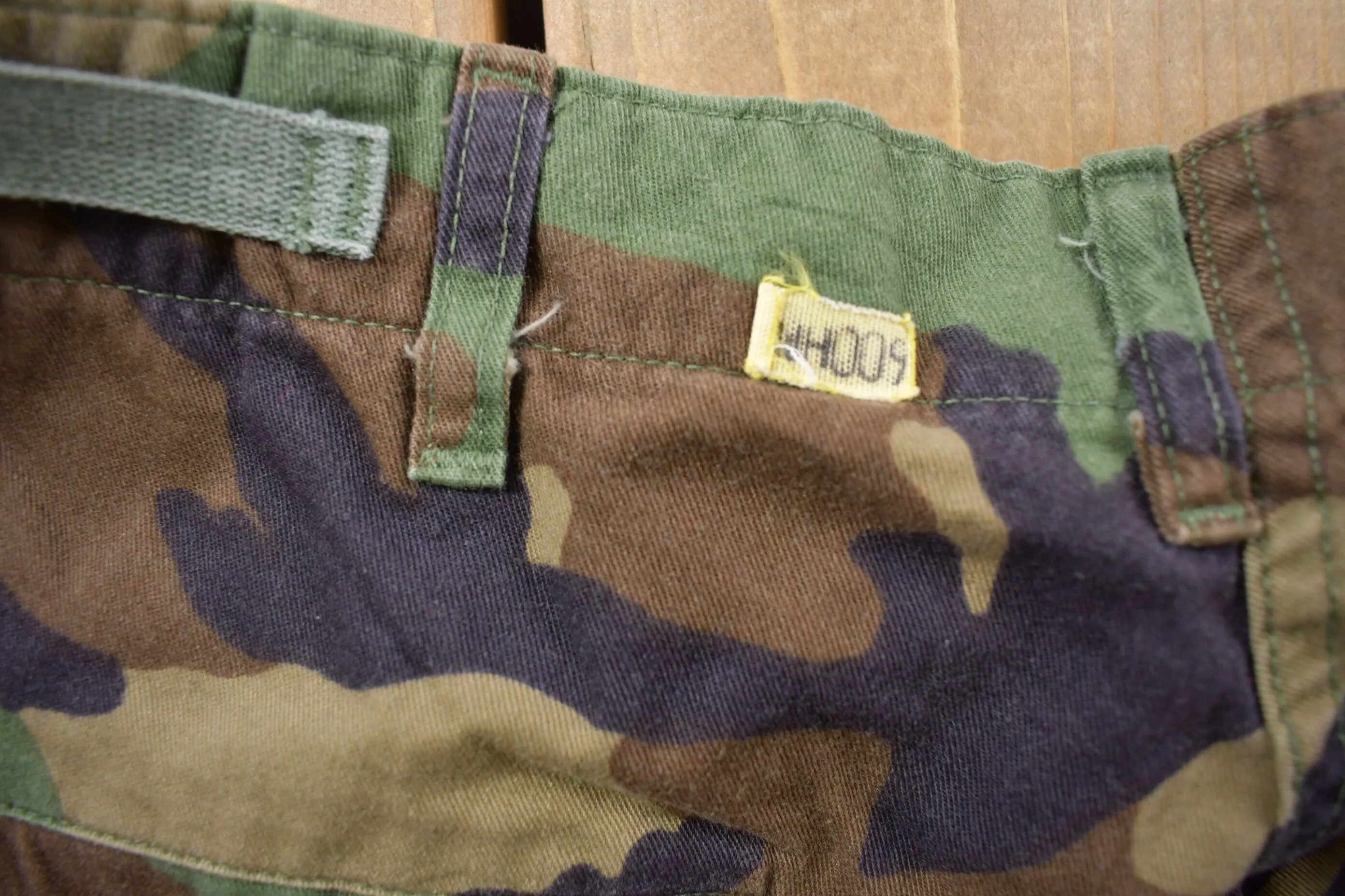 Vintage 2001 US Army Military Camouflage Cargo Pants Size 32 x 32