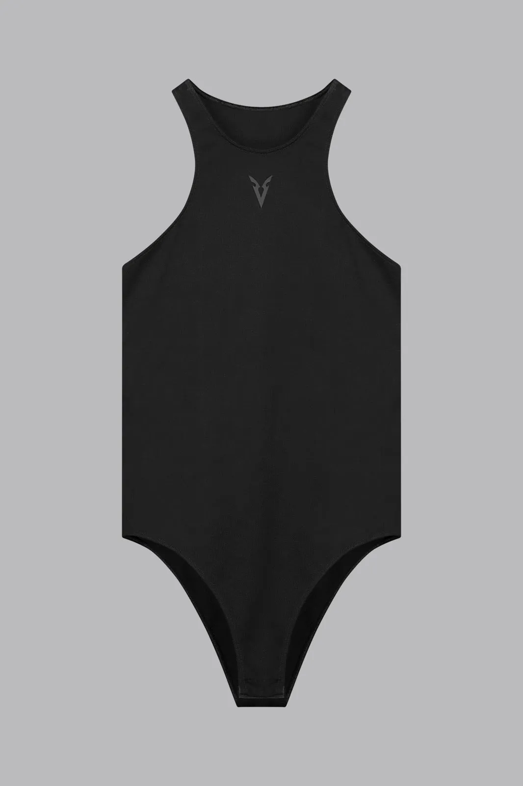 V_RYB SEAMLESS BODYSUIT - Black